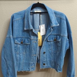 Women's Cropped Jean Jacket